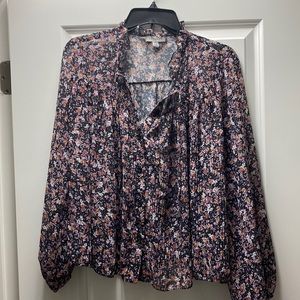 TOPSHOP cute blouse see thru